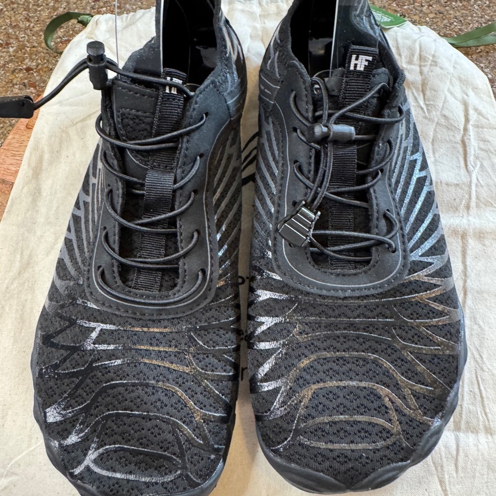 Hike Footwear Unisex Lorax Pro Barefoot Shoes 10.5 Men 12.5 Women Black Minimal